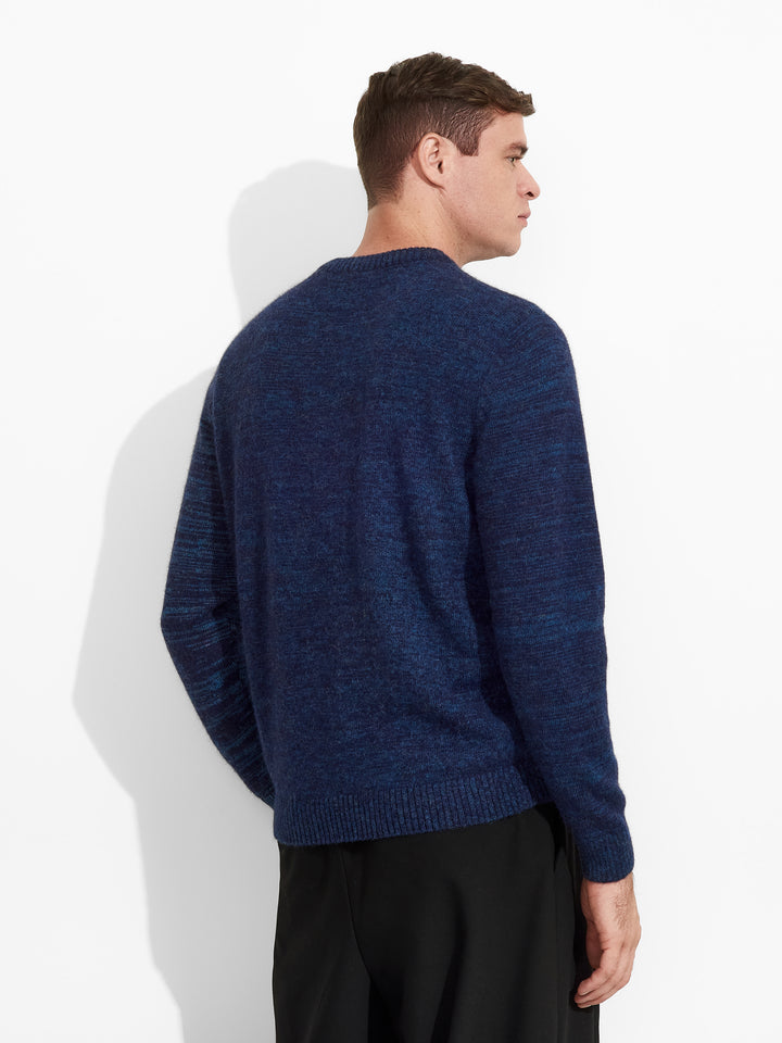 Zoe Baby Alpaca Sweater Blue