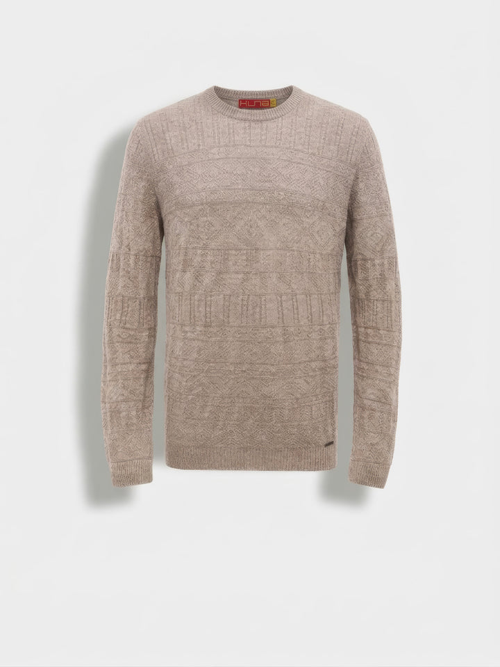 Zoom Baby Alpaca Sweater in Yellow