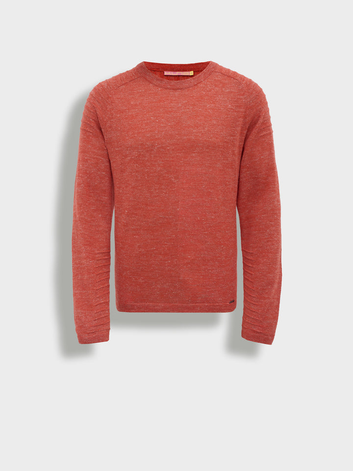 Zwei Orange Baby Alpaca Sweater