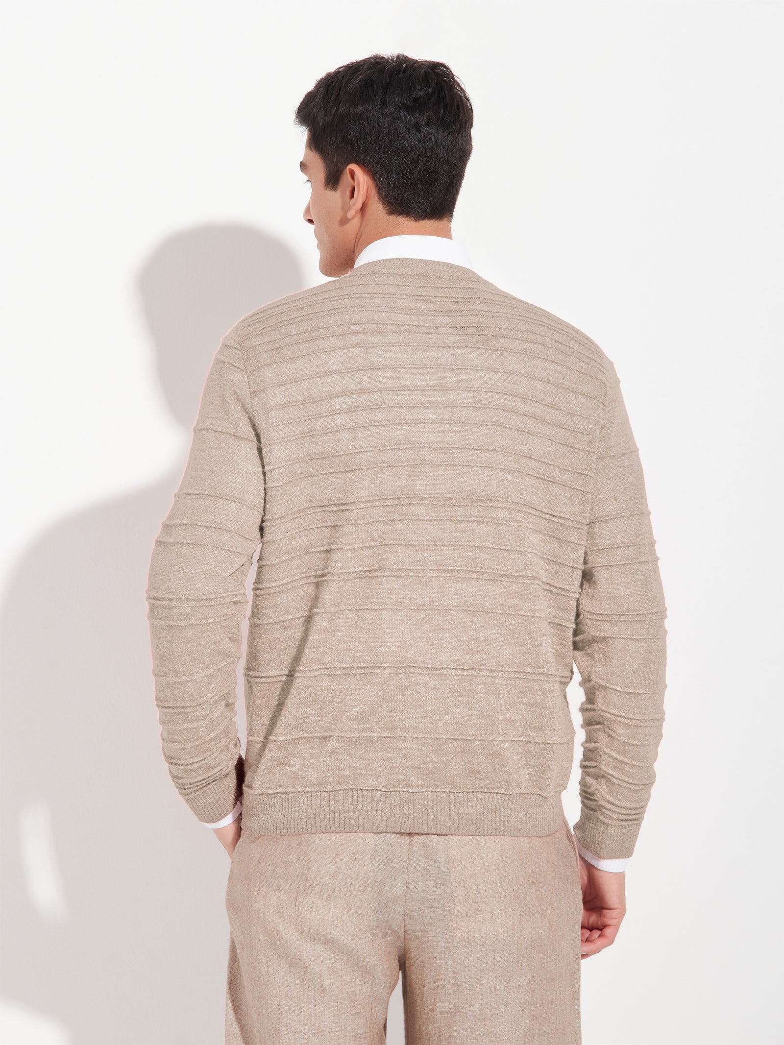 Zidane Sweater - Red Baby Alpaca