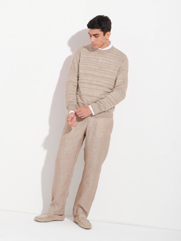 Zidane Sweater - Red Baby Alpaca