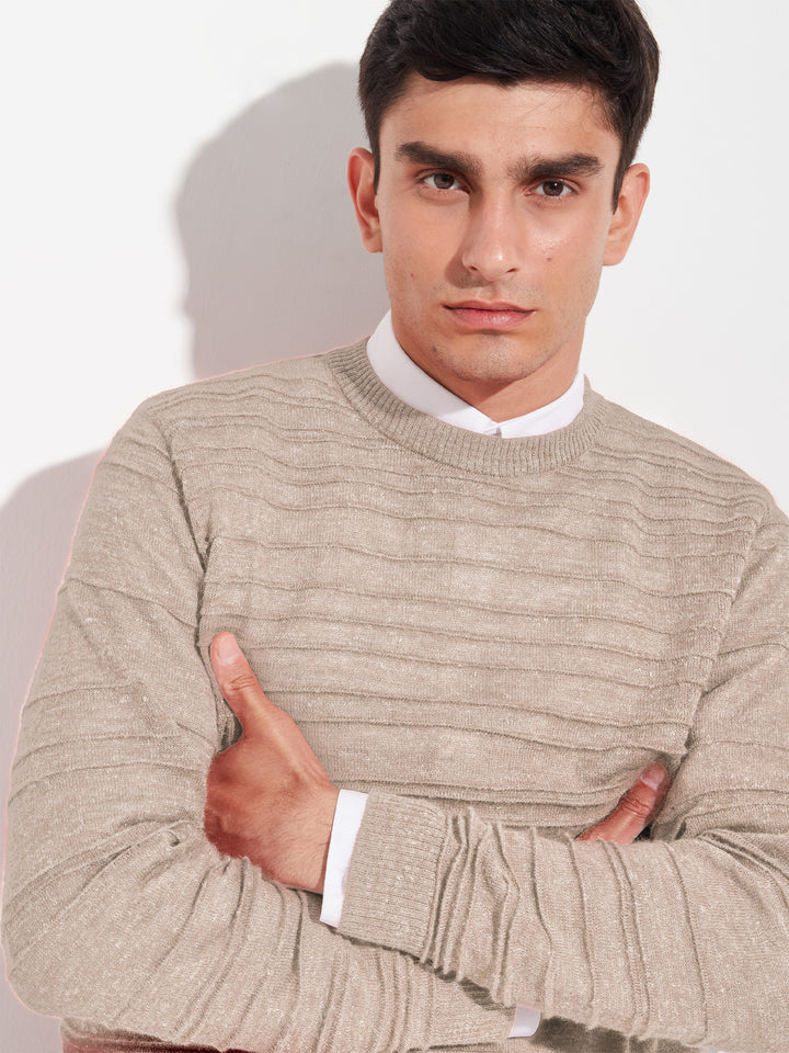 Zidane Sweater - Red Baby Alpaca