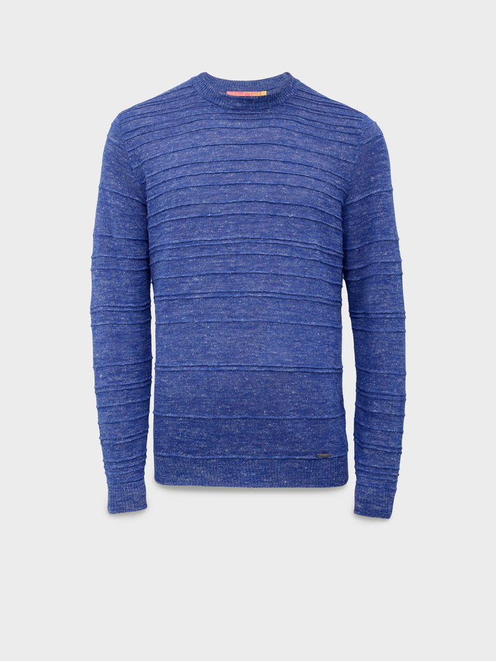 Purple Baby Alpaca Zidane Sweater
