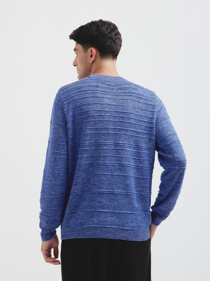 Purple Baby Alpaca Zidane Sweater
