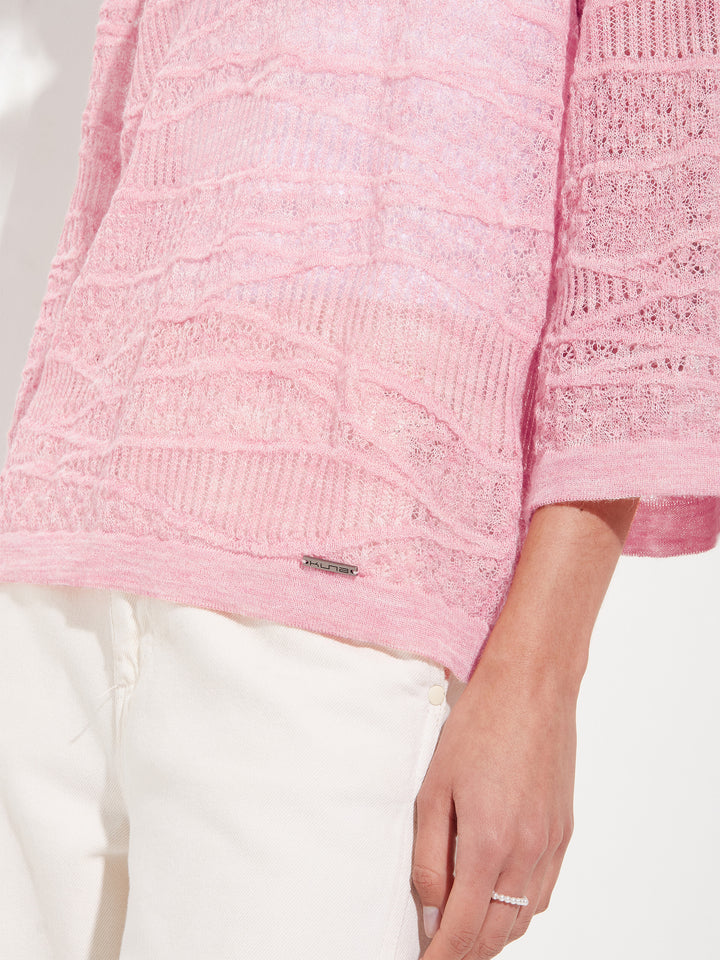 Zample Baby Alpaca Pink Sweater