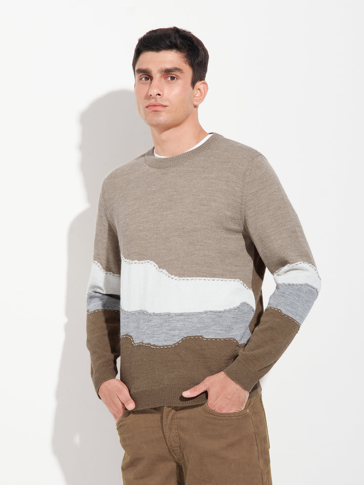 Barranco Camel Baby Alpaca Sweater