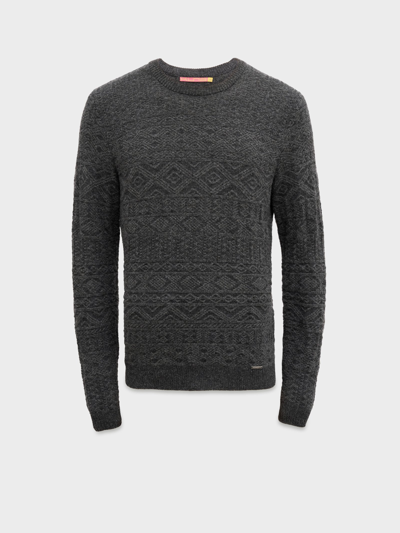 Captain Sweater in Gray Baby Alpaca