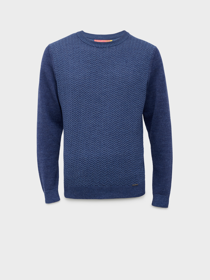 Charly Baby Alpaca Sweater Blue