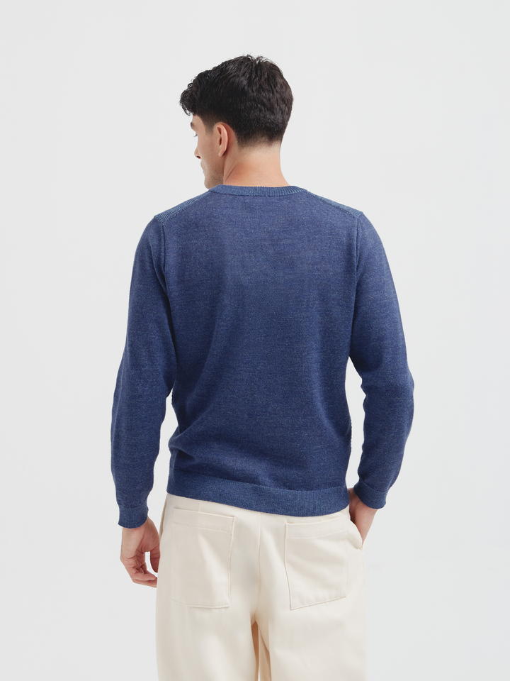 Charly Baby Alpaca Sweater Blue