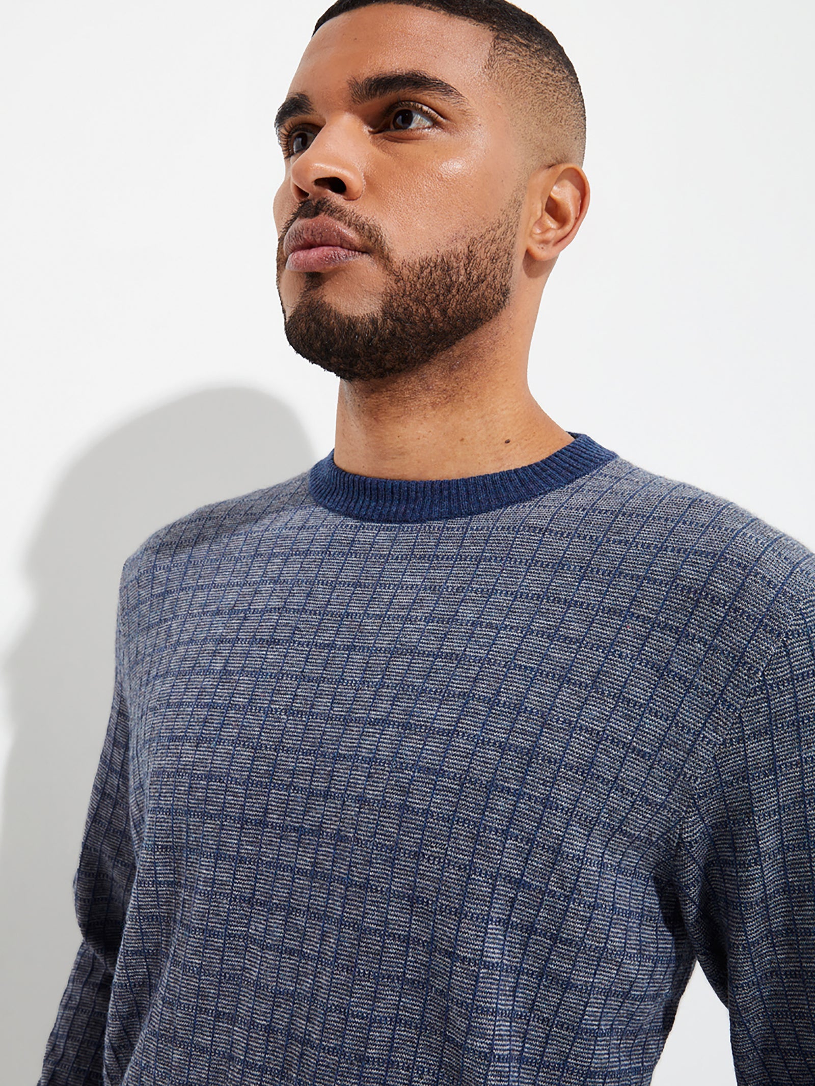 Ygnacio Grey Cotton Sweater