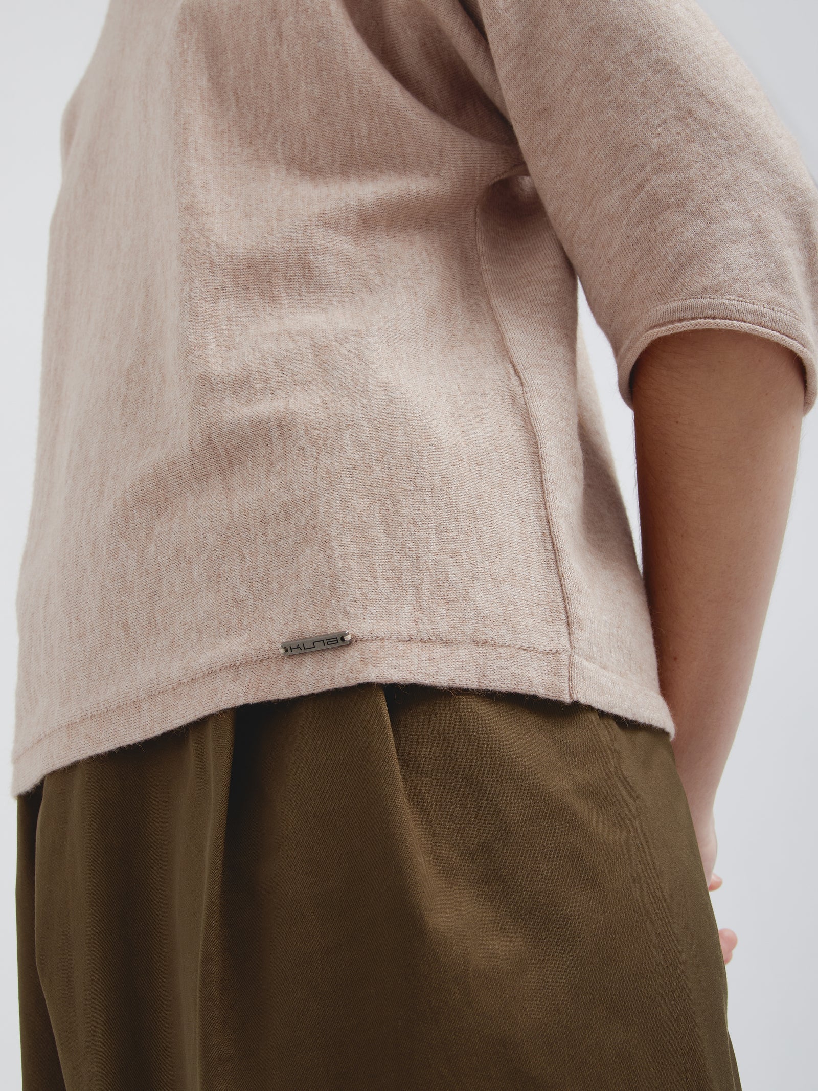 Cotton Zwing Polo Shirt in Green