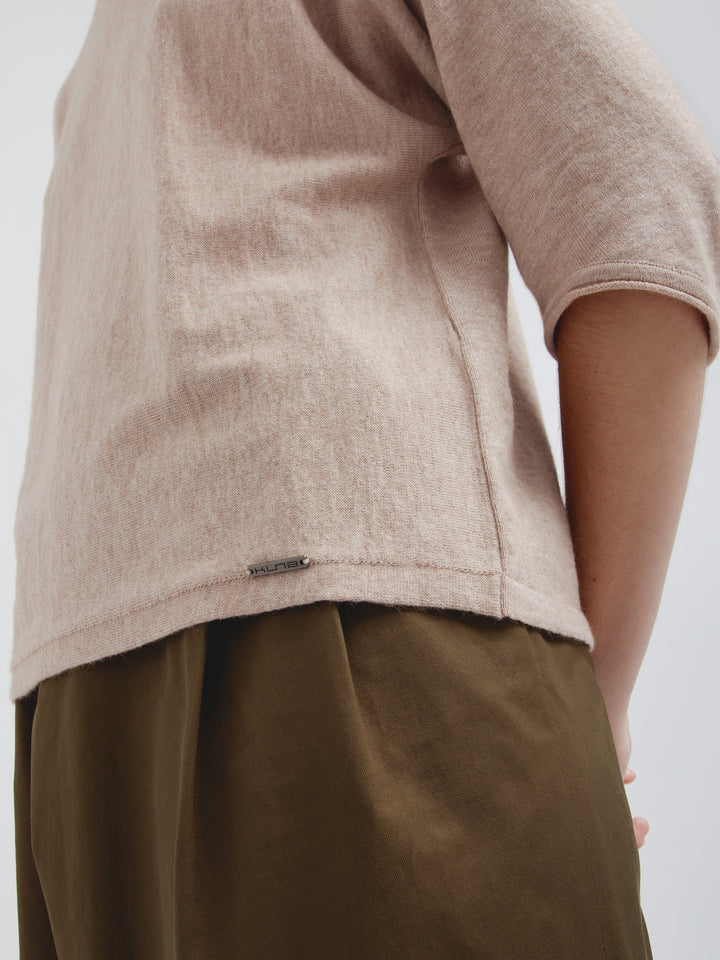 Cotton Zwing Polo Shirt in Green