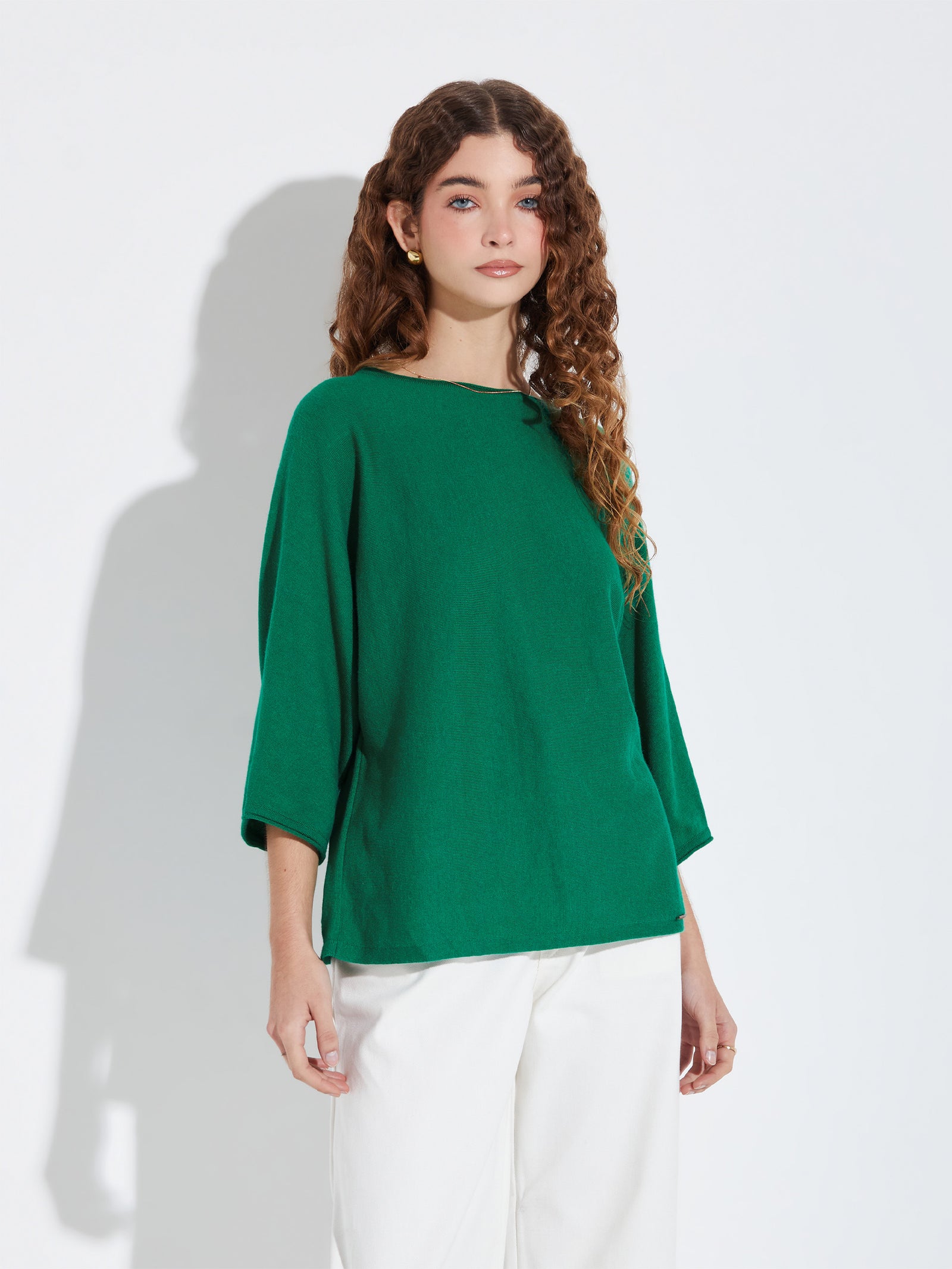 Polera Zwing De Algodón Color Verde