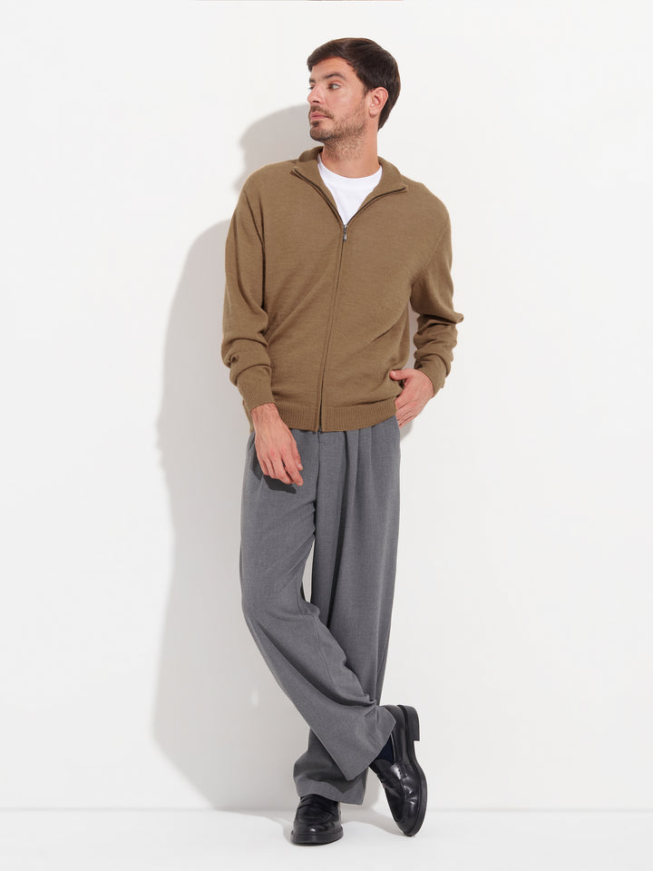 Cárdigan Andreas De Baby Alpaca Color Beige