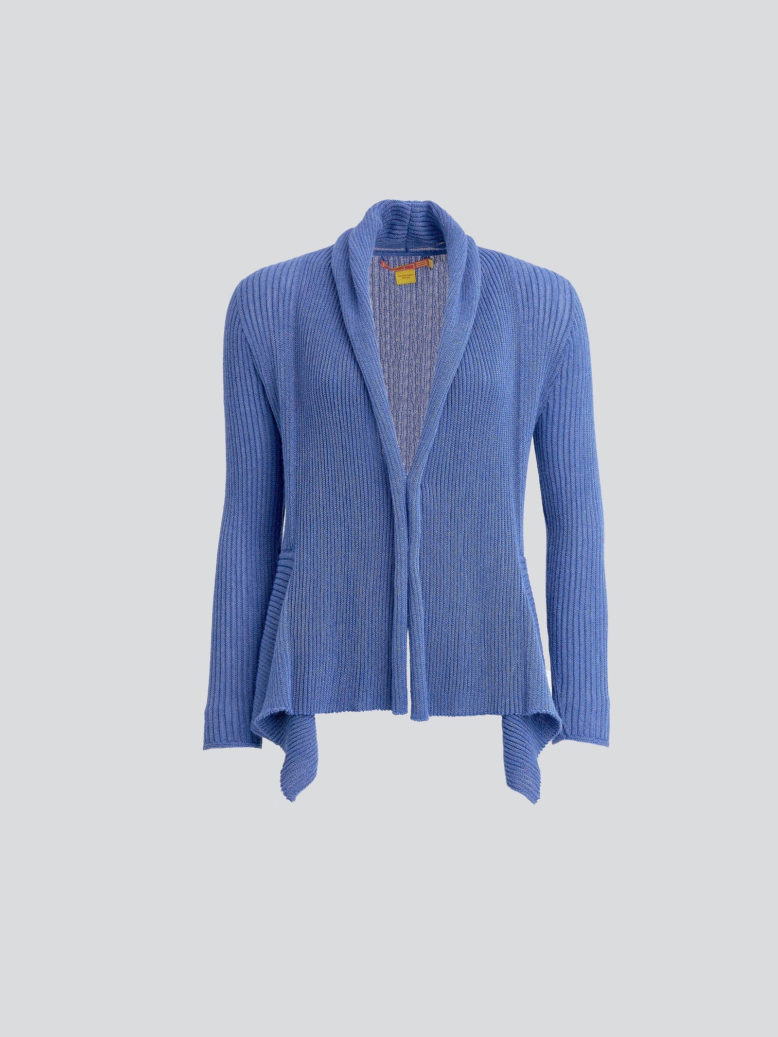 Yzzie Baby Alpaca Cardigan in Blue