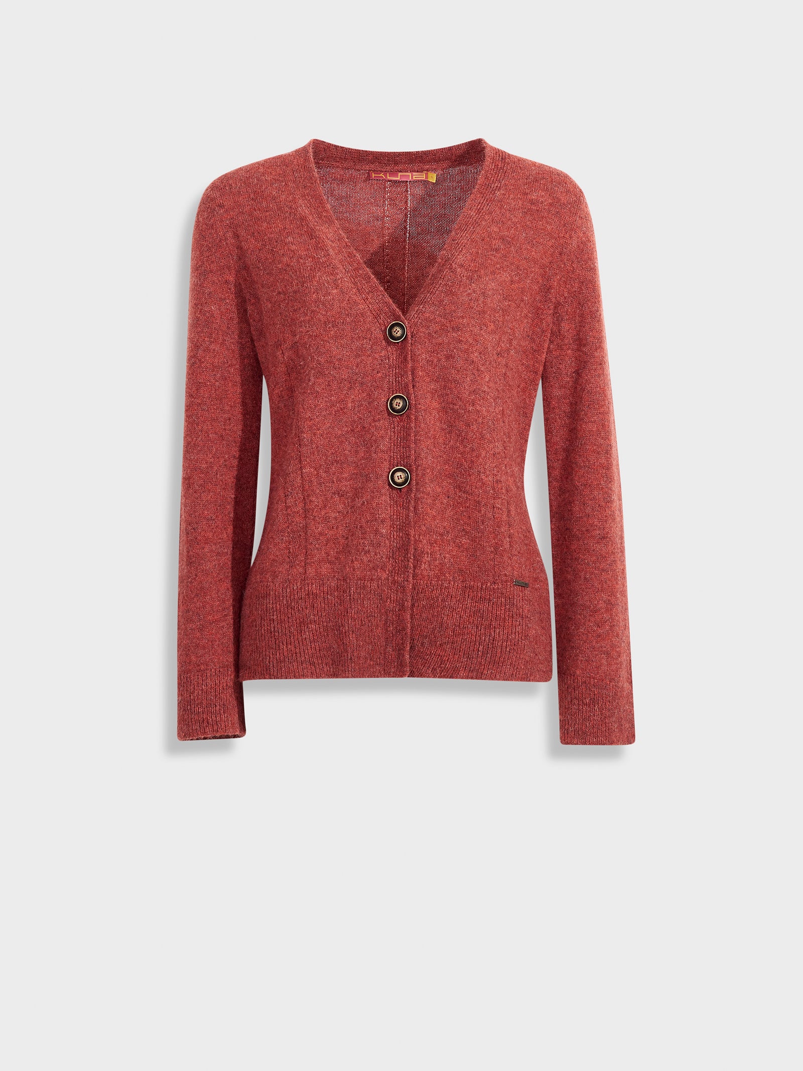 Zia Baby Alpaca Cardigan in Red