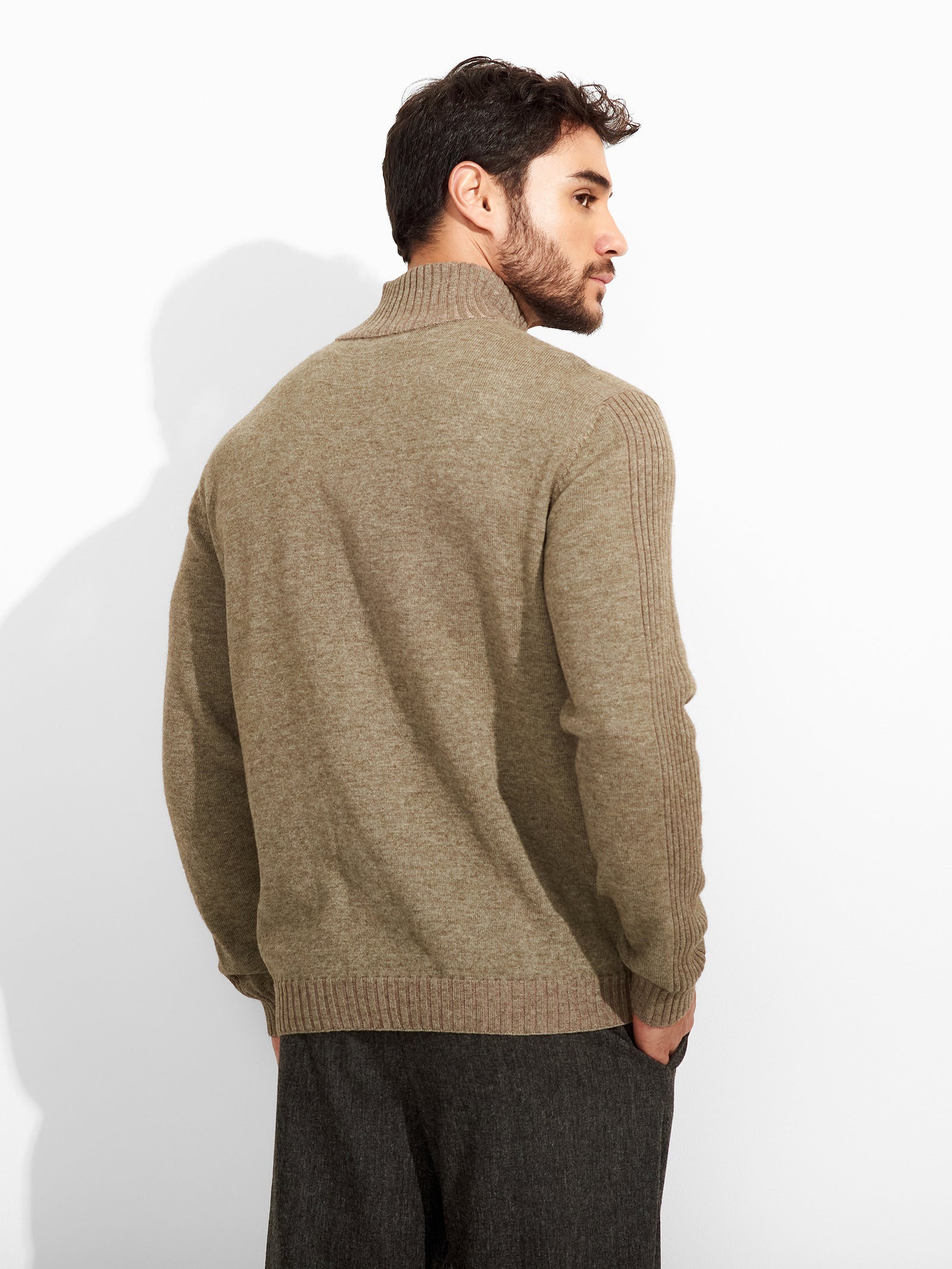 Zucchero Beige Cotton Cardigan