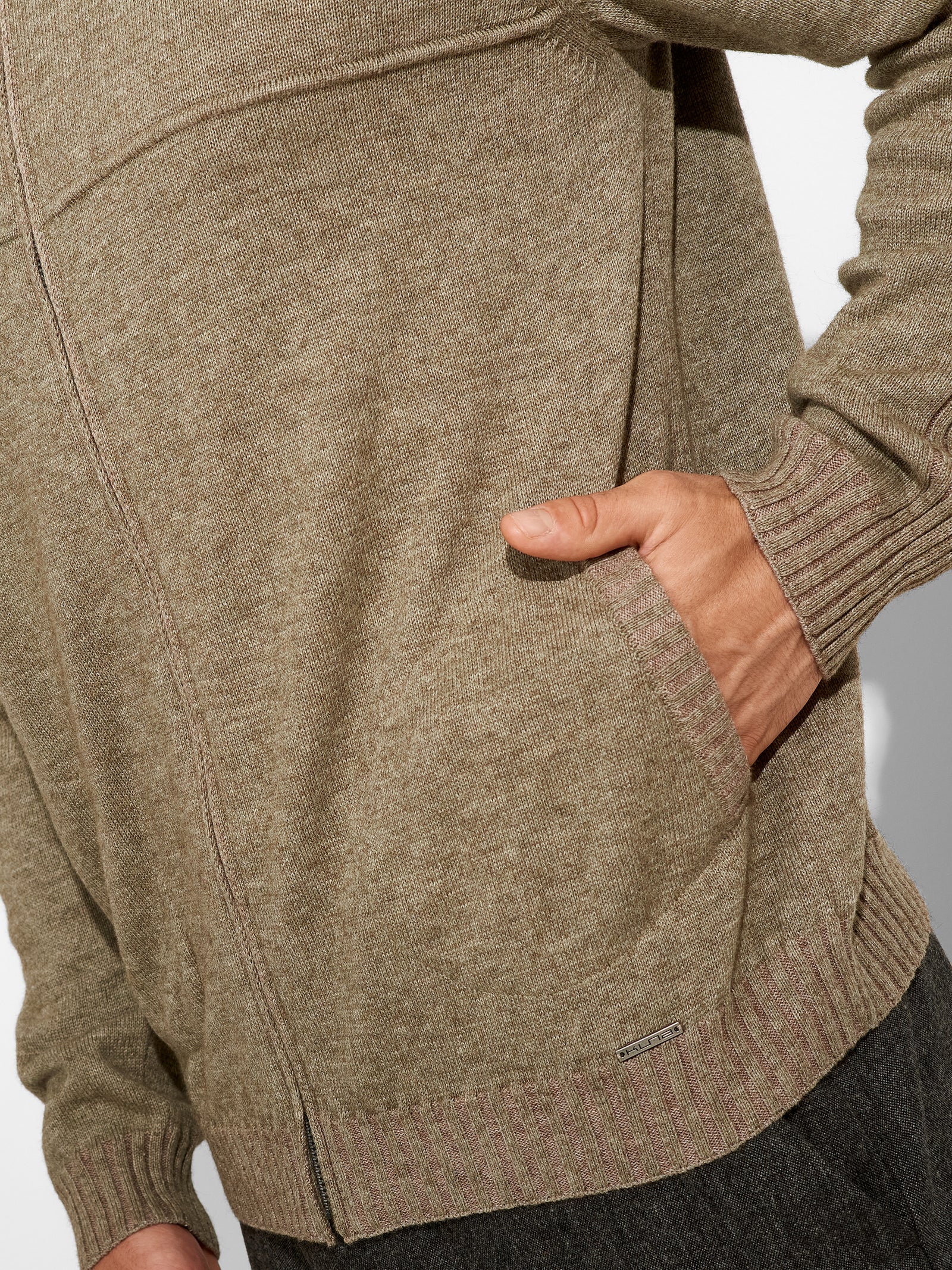 Zucchero Beige Cotton Cardigan
