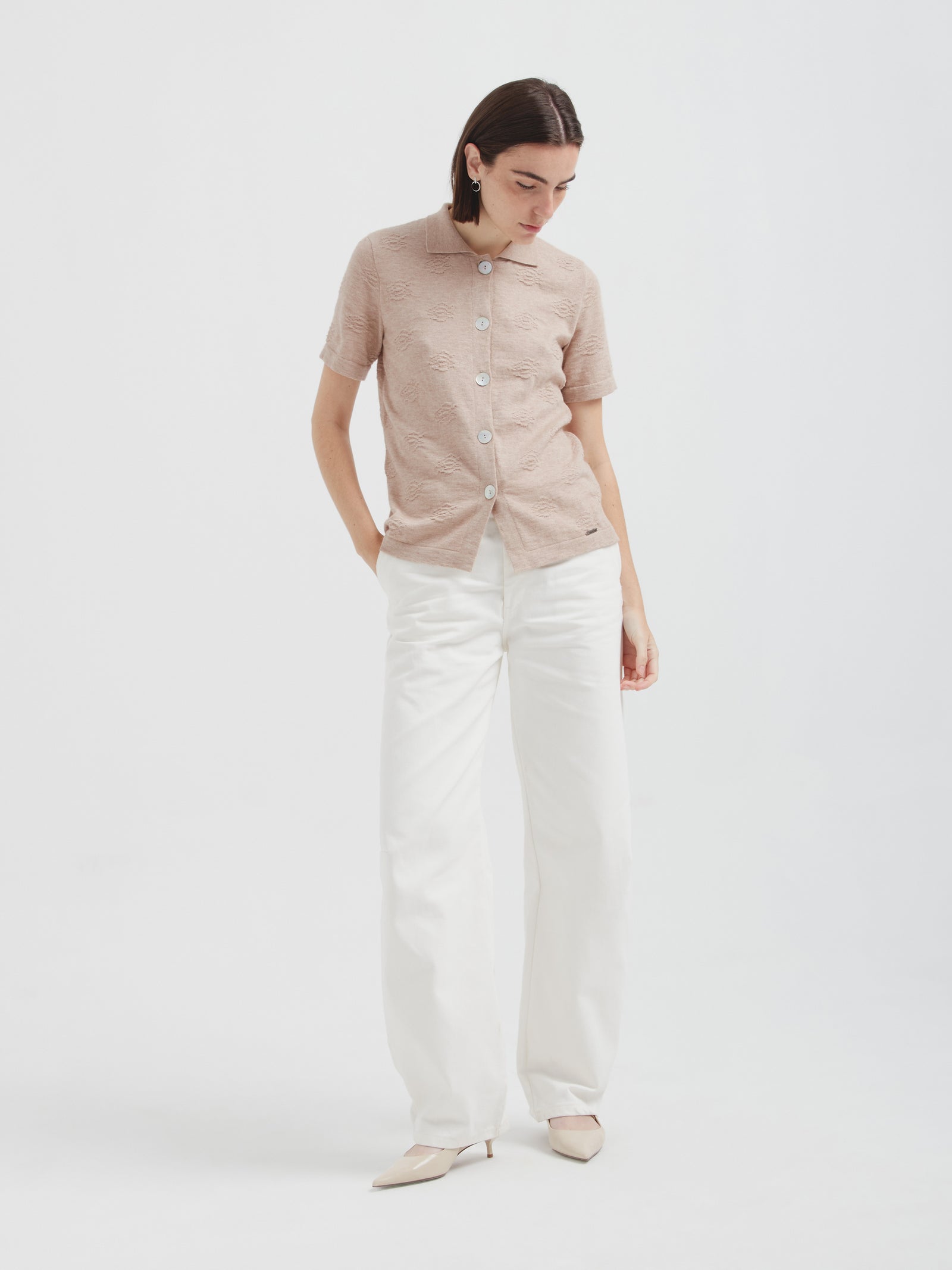 Green Zabeth Cotton Blouse
