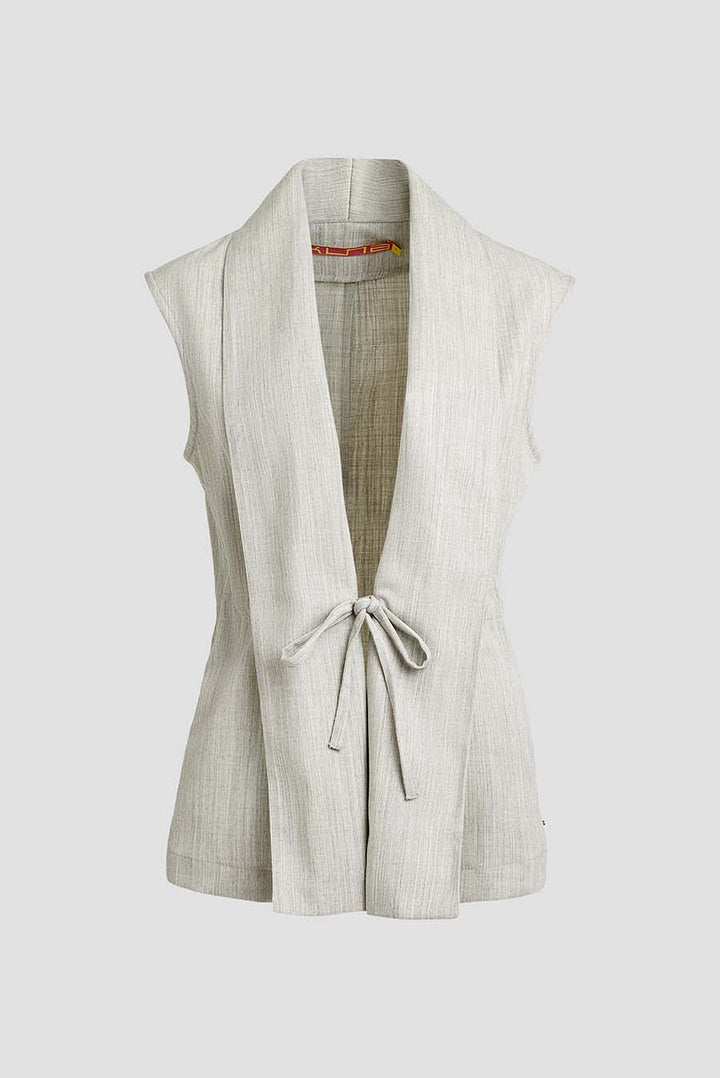 Chaleco Woodland De Lana Color Gris