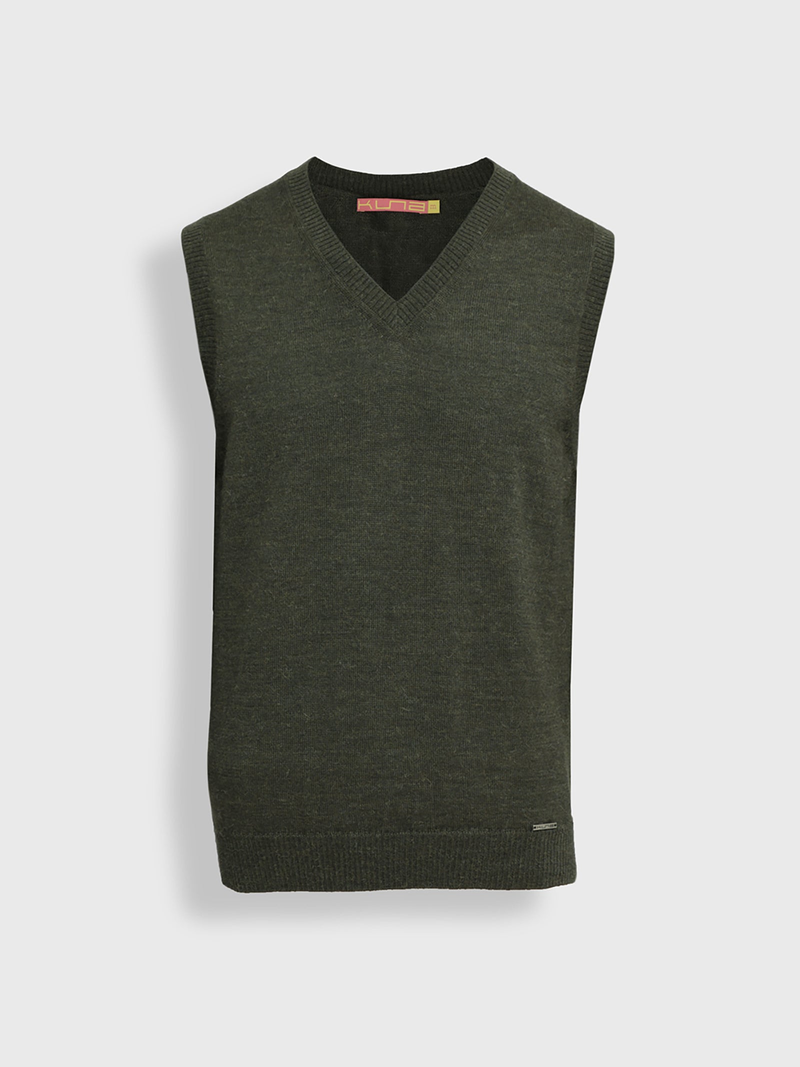 Abel Baby Alpaca Vest Green