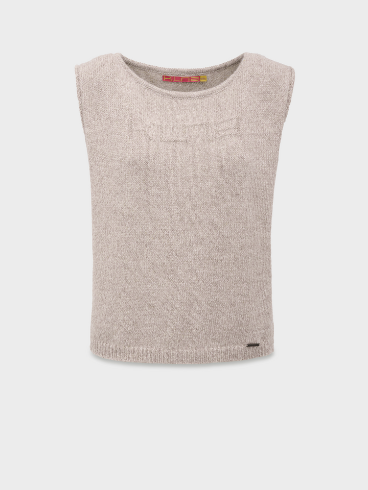 Udda Baby Alpaca Beige Vest