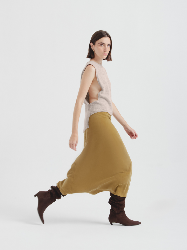 Udda Baby Alpaca Beige Vest