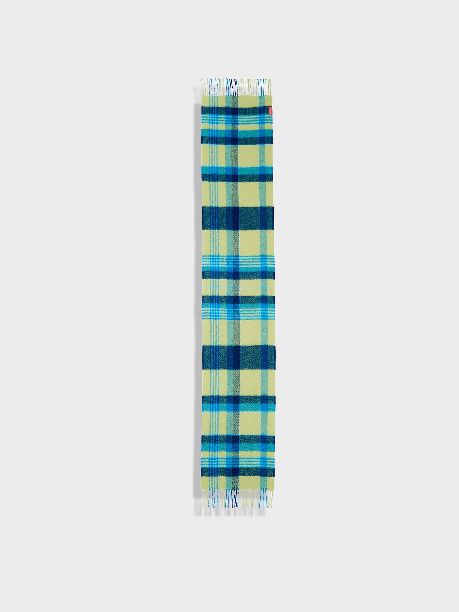 Green Baby Alpaca Scarf