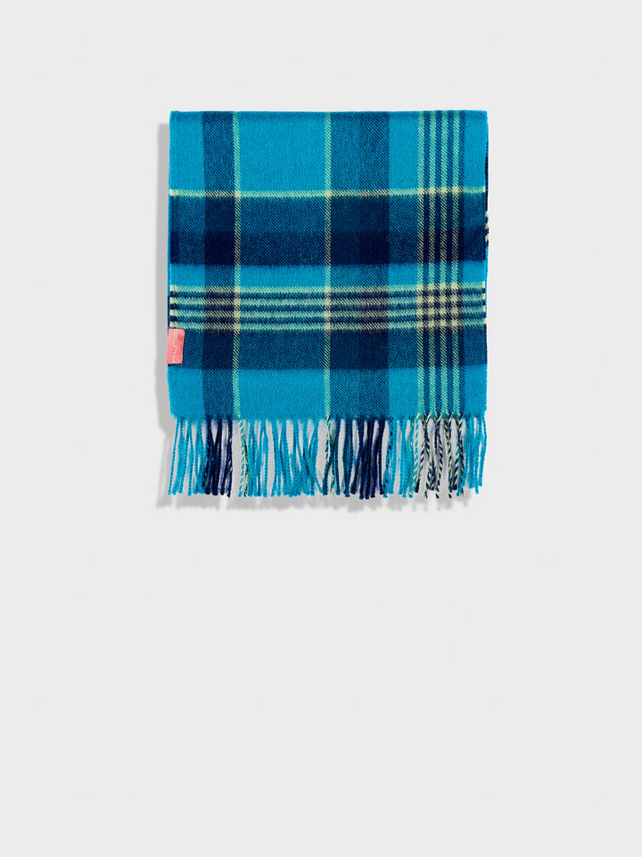 Bufanda Ratti De Baby Alpaca Color Azul