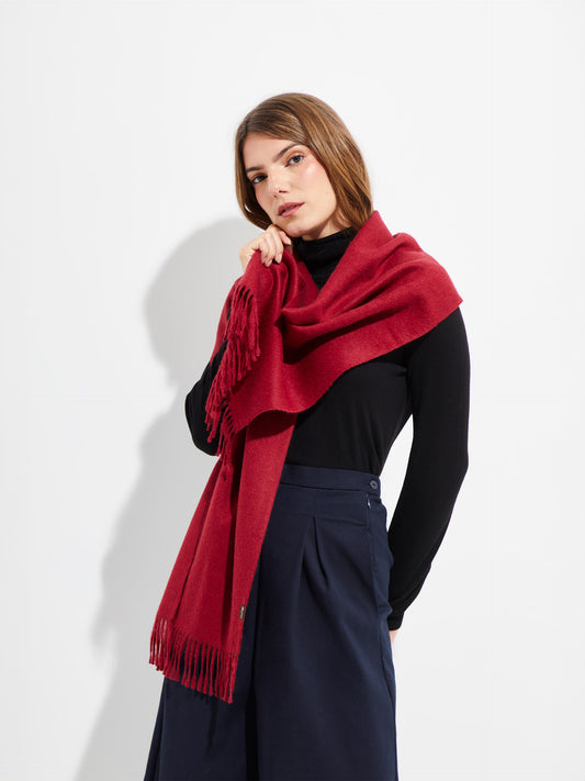 Chalina Jamas De Alpaca Royal Color Rojo