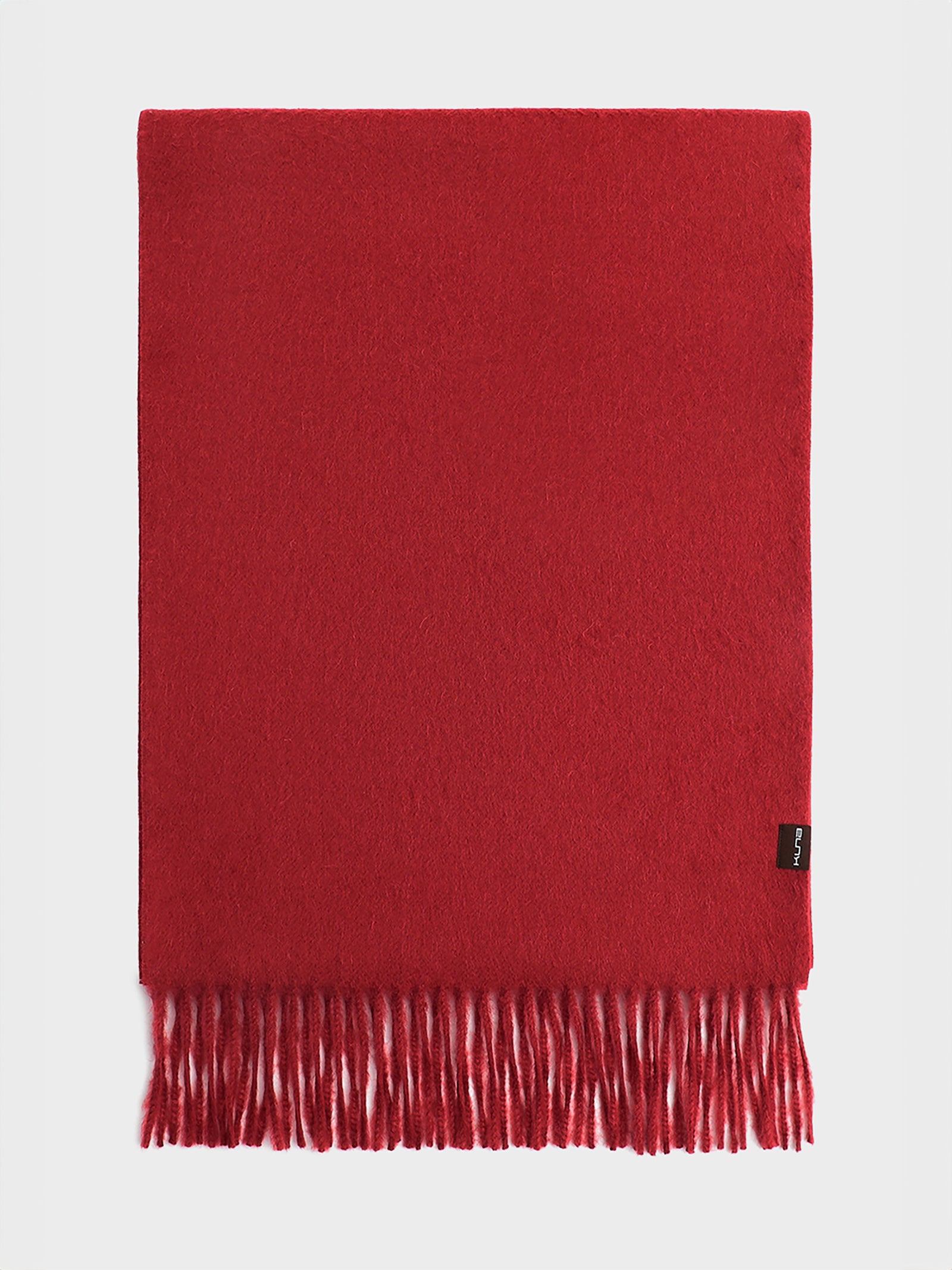 Royal Red Alpaca Shawl
