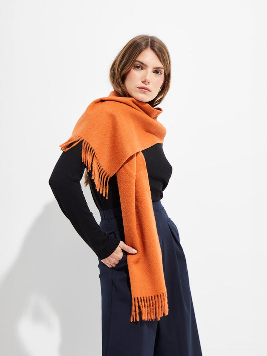 Chalina Jamas De Alpaca Royal Color Naranja