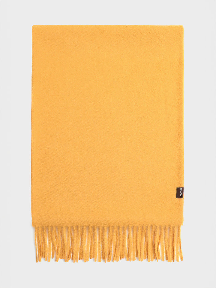 Bufanda Jamas De Alpaca Royal Color Amarillo