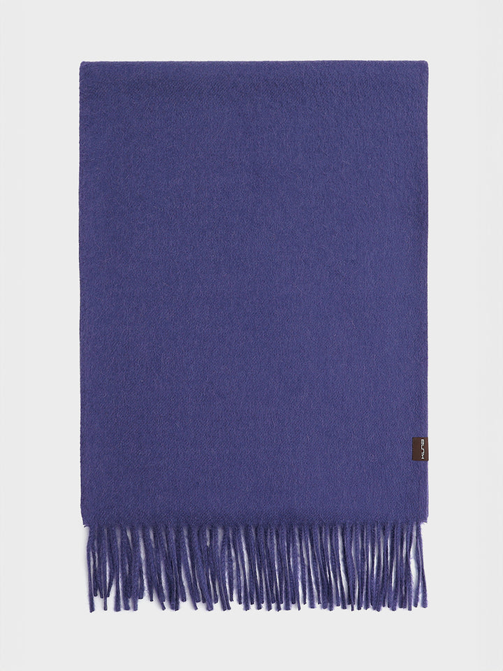 Bufanda Jamas De Alpaca Royal Color Morado