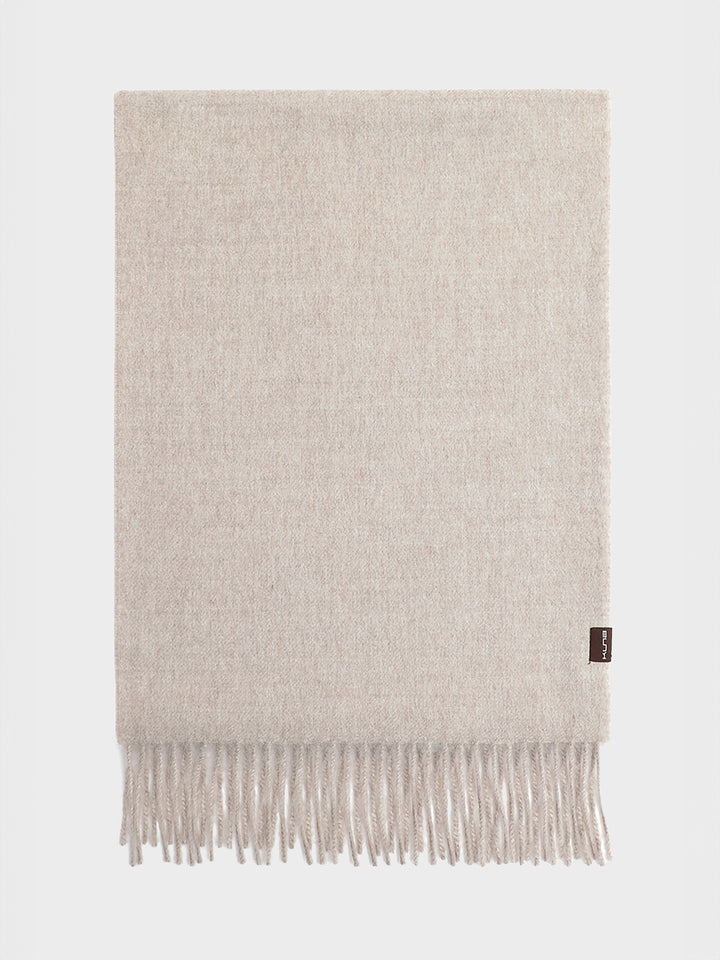 Bufanda Jamas De Alpaca Royal Color Beige