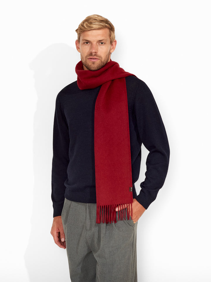 Scarf Jamas De Royal Alpaca Cherry Color