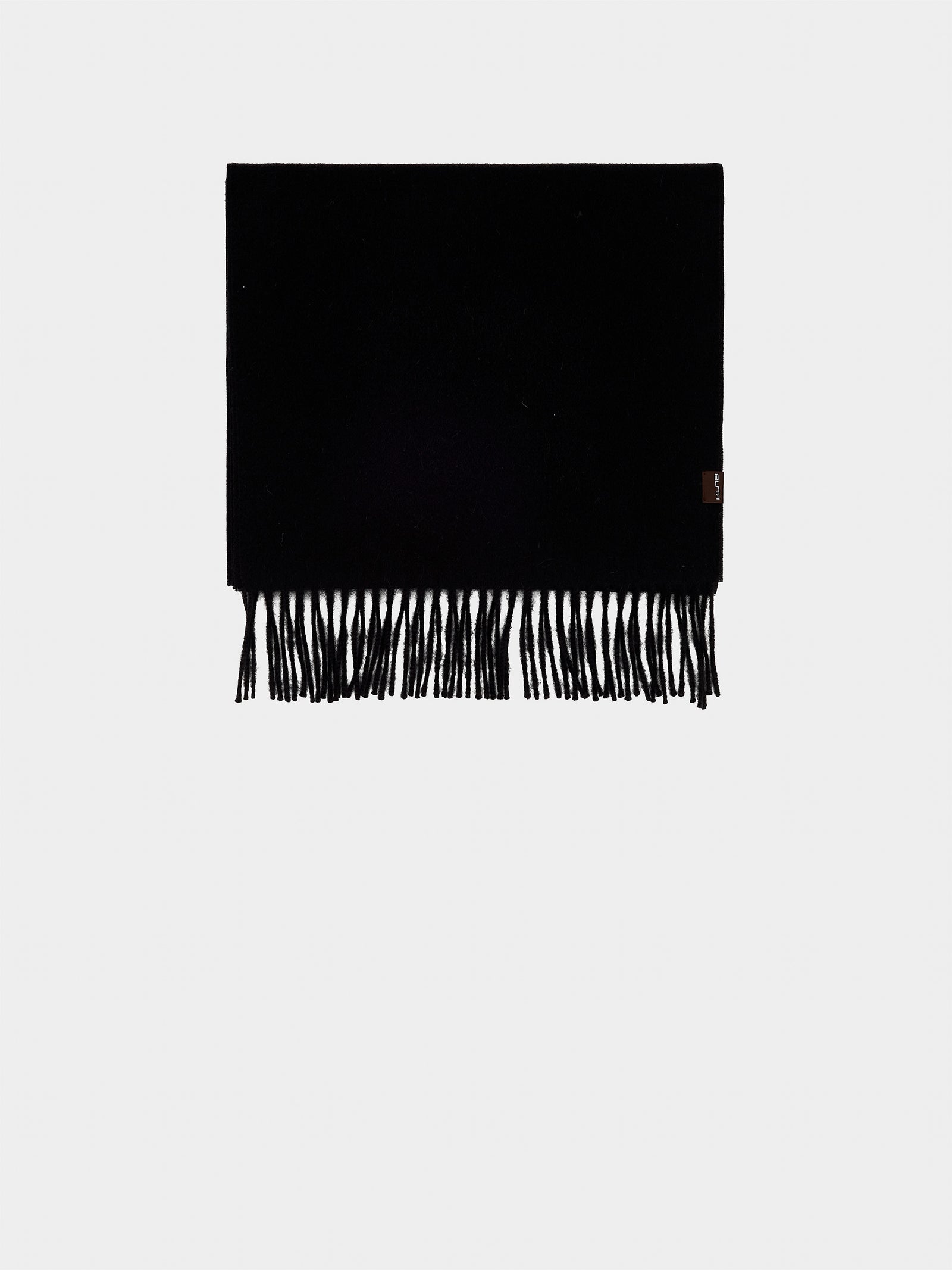 Bufanda Jamas De Royal Alpaca Color Negro