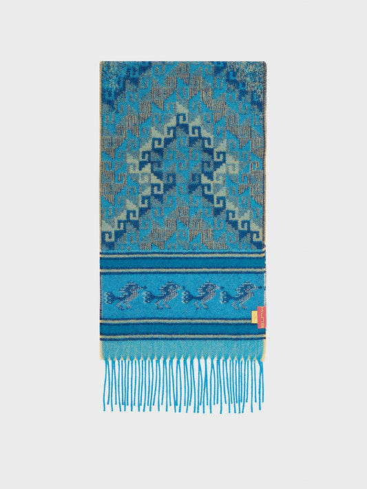 Chalina Chancay - 37 De Baby Alpaca Color Azul