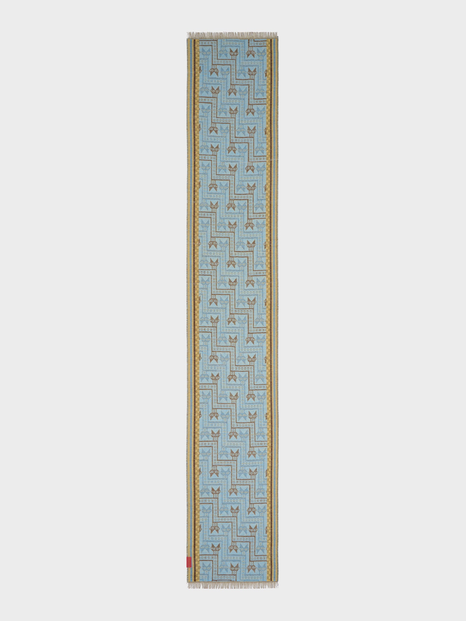 Chancay Scarf - 39 Yellow Baby Alpaca
