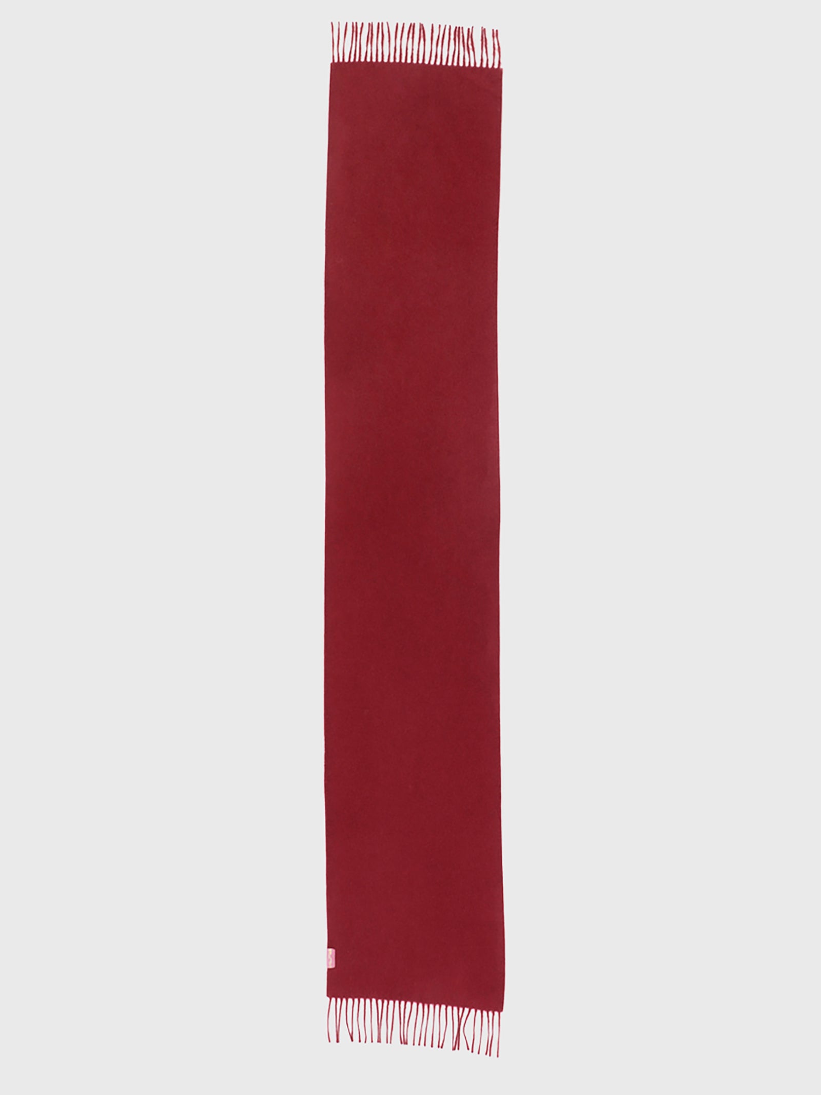 Bufanda Adrian De Baby Alpaca Color Rojo