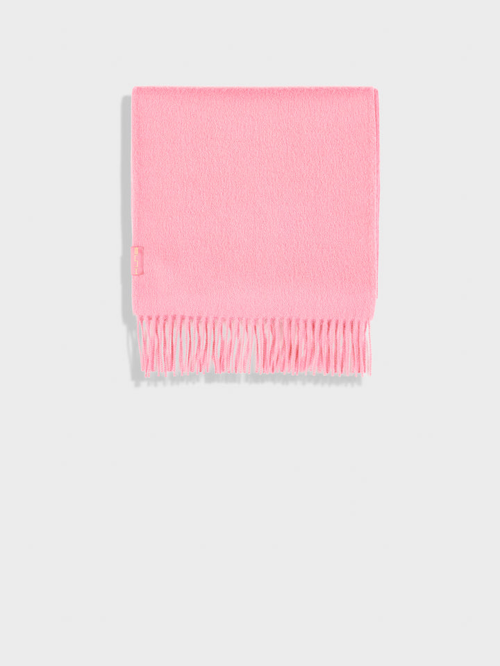 Adrian De Baby Alpaca Pink Scarf