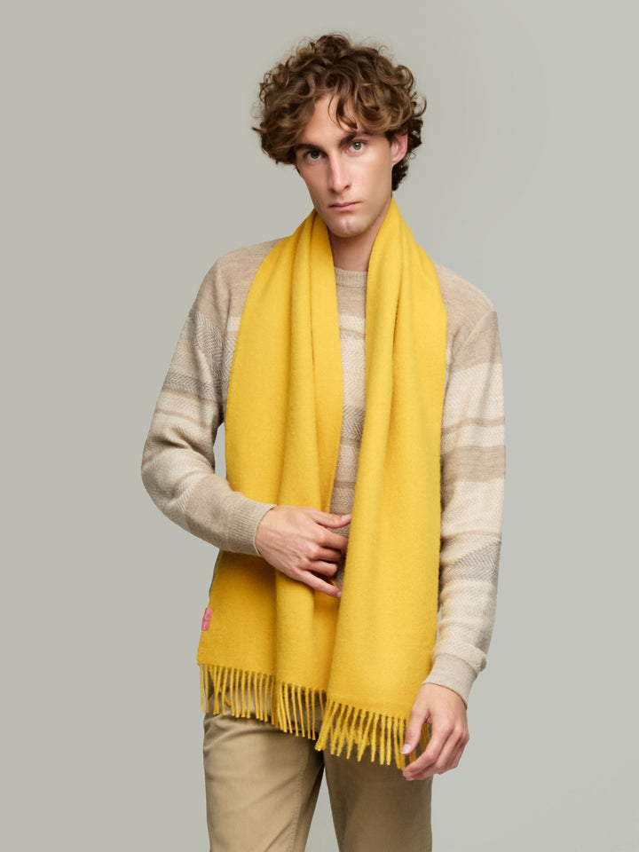 Chalina Adrian De Baby Alpaca Color Amarillo