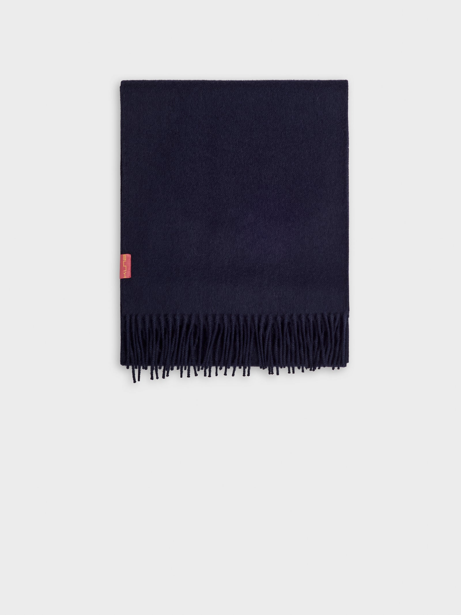 Bufanda Adrian De Baby Alpaca Color Azul
