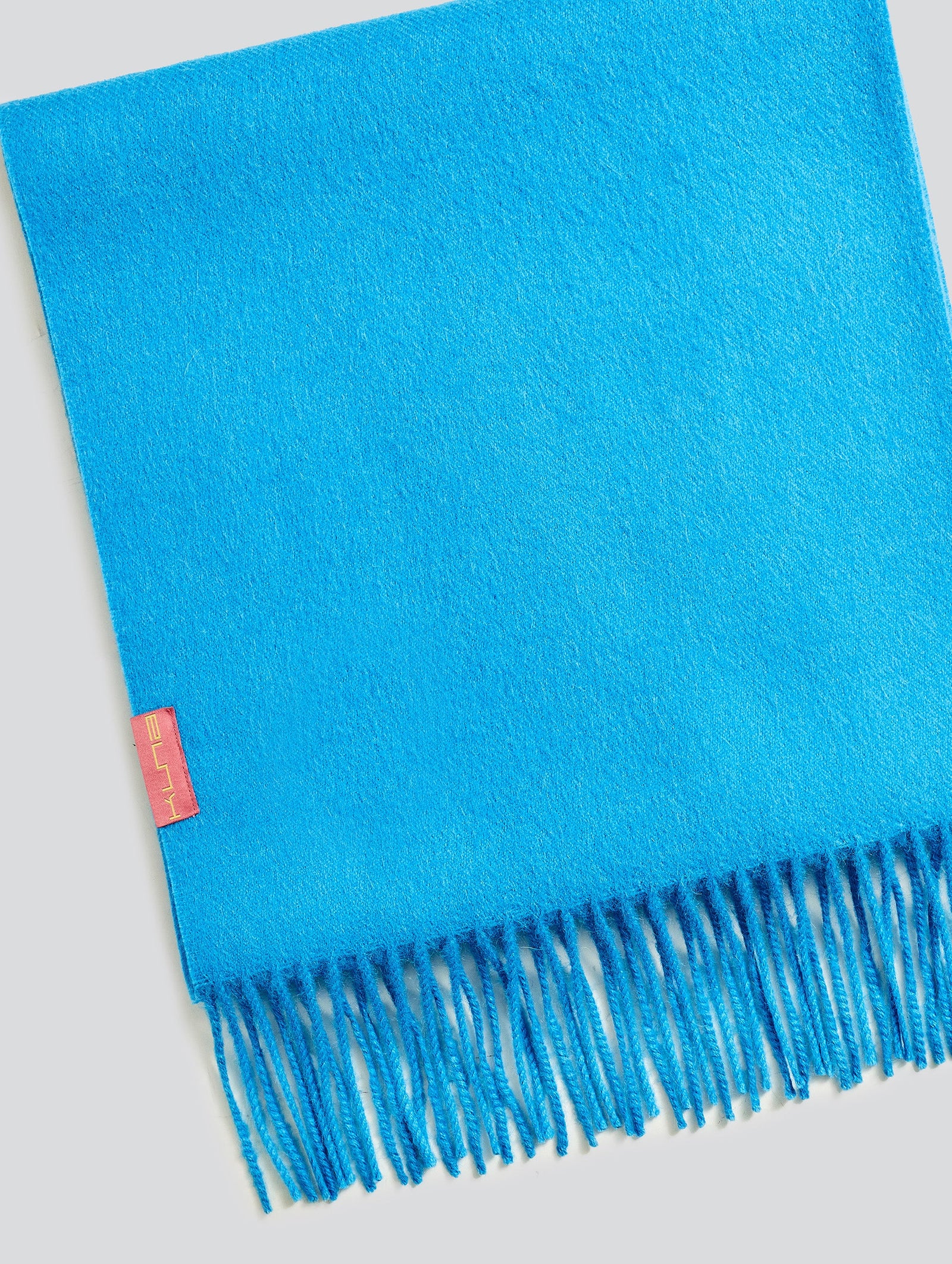 Adrian De Baby Turquoise Alpaca Scarf