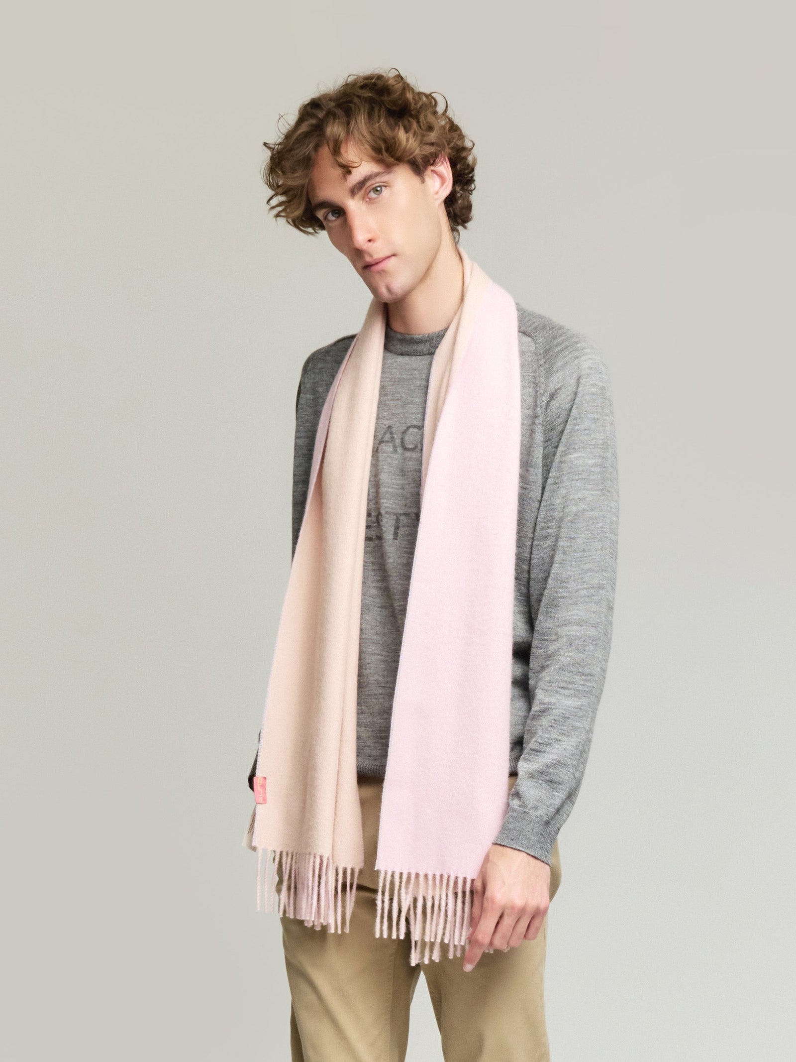 Chalina Tundra De Baby Alpaca Color Rosado