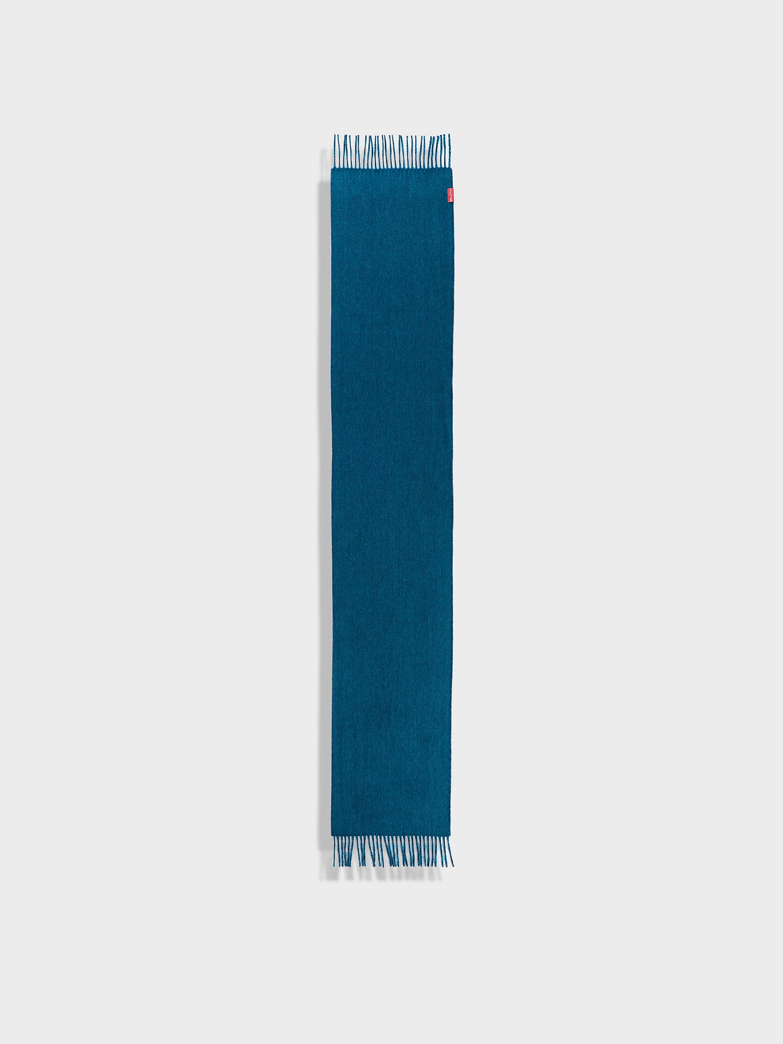 Bufanda Tundra De Baby Alpaca Color Azul