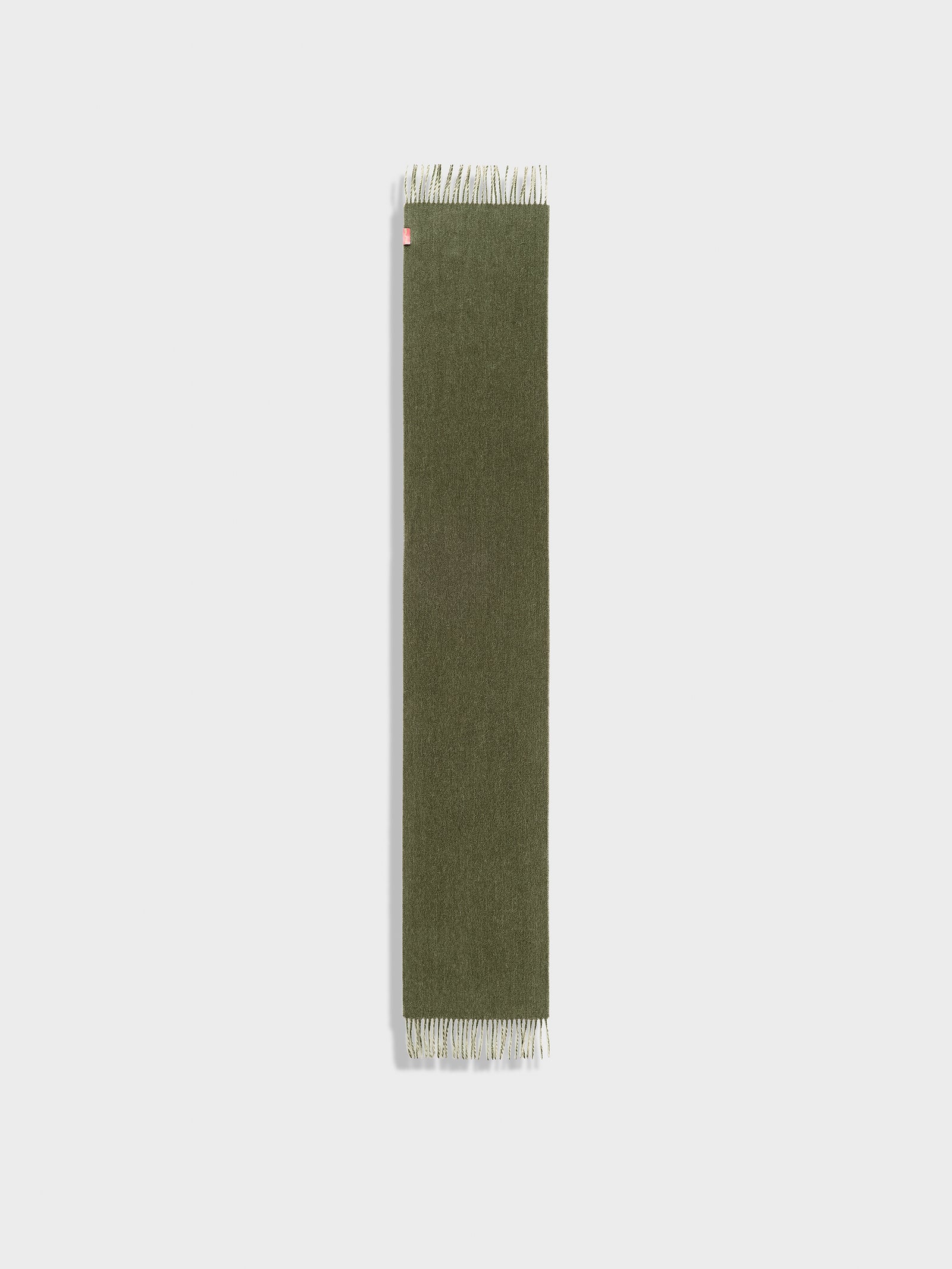 Tundra Baby Alpaca Scarf in Green