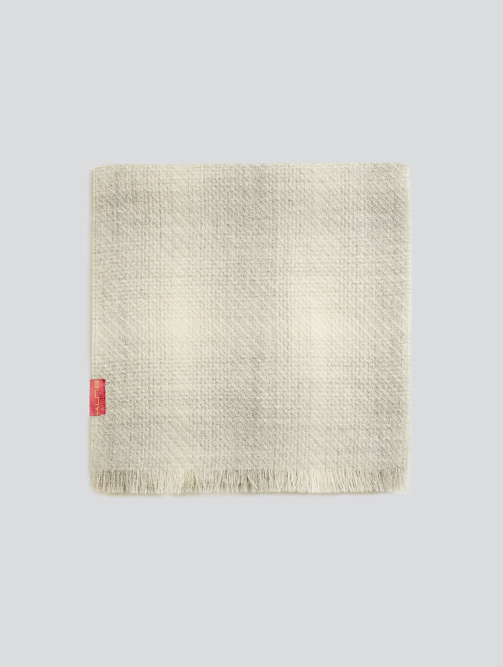 Bufanda Valverde De Baby Alpaca Color Gris