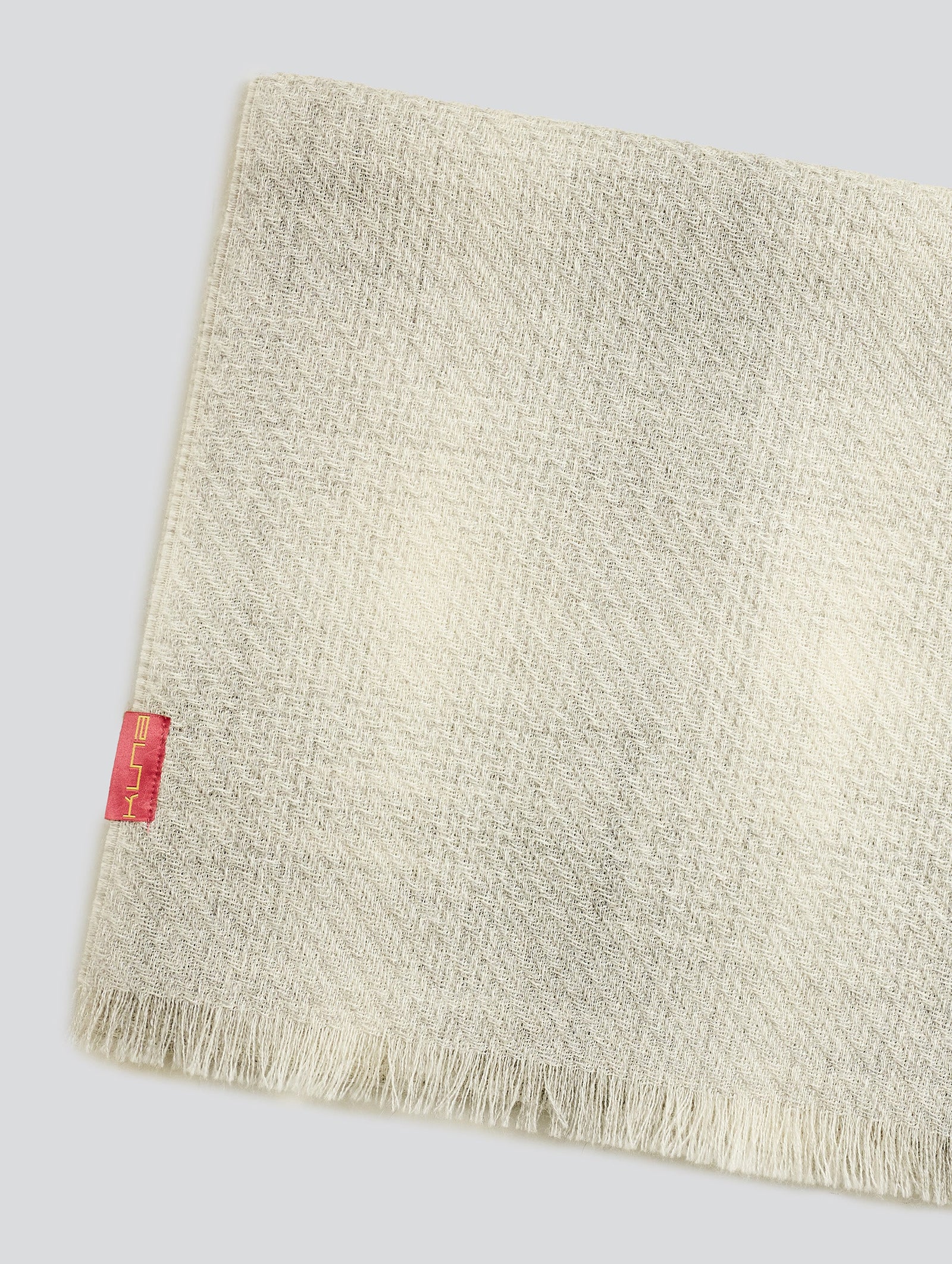 Baby Alpaca Gray Scarf