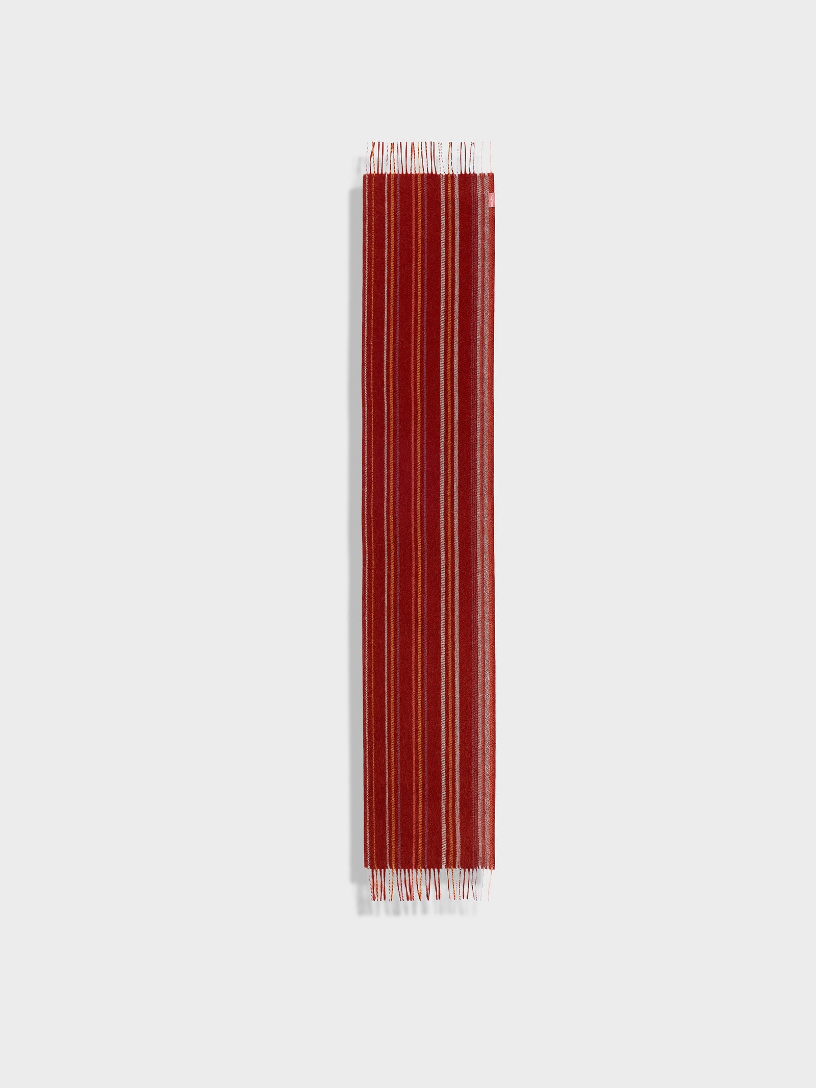 Red Baby Alpaca Scarf